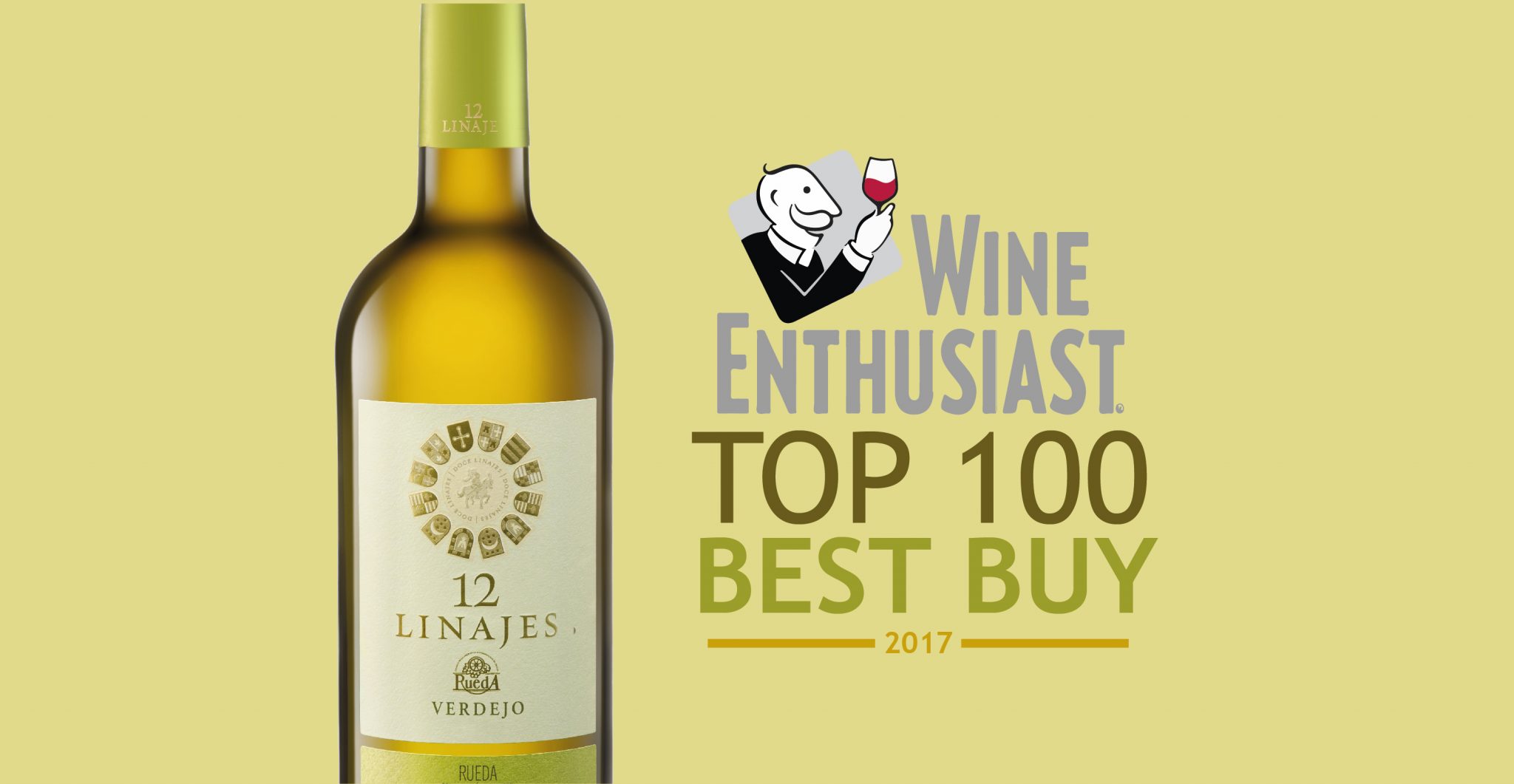 12 Linajes on the Top of Wine Enthusiast