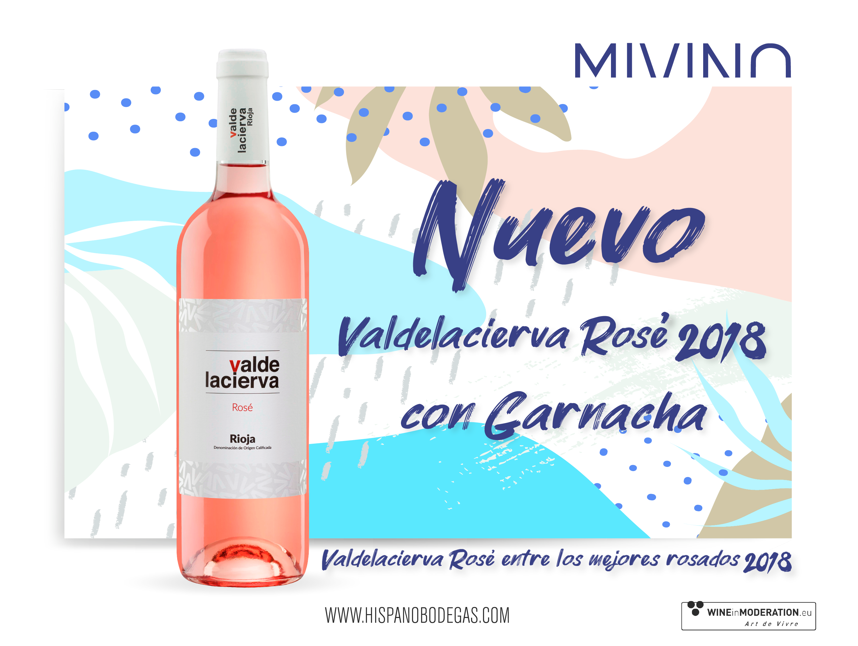 Valdelacierva rosé, entre los mejores rosados 2018