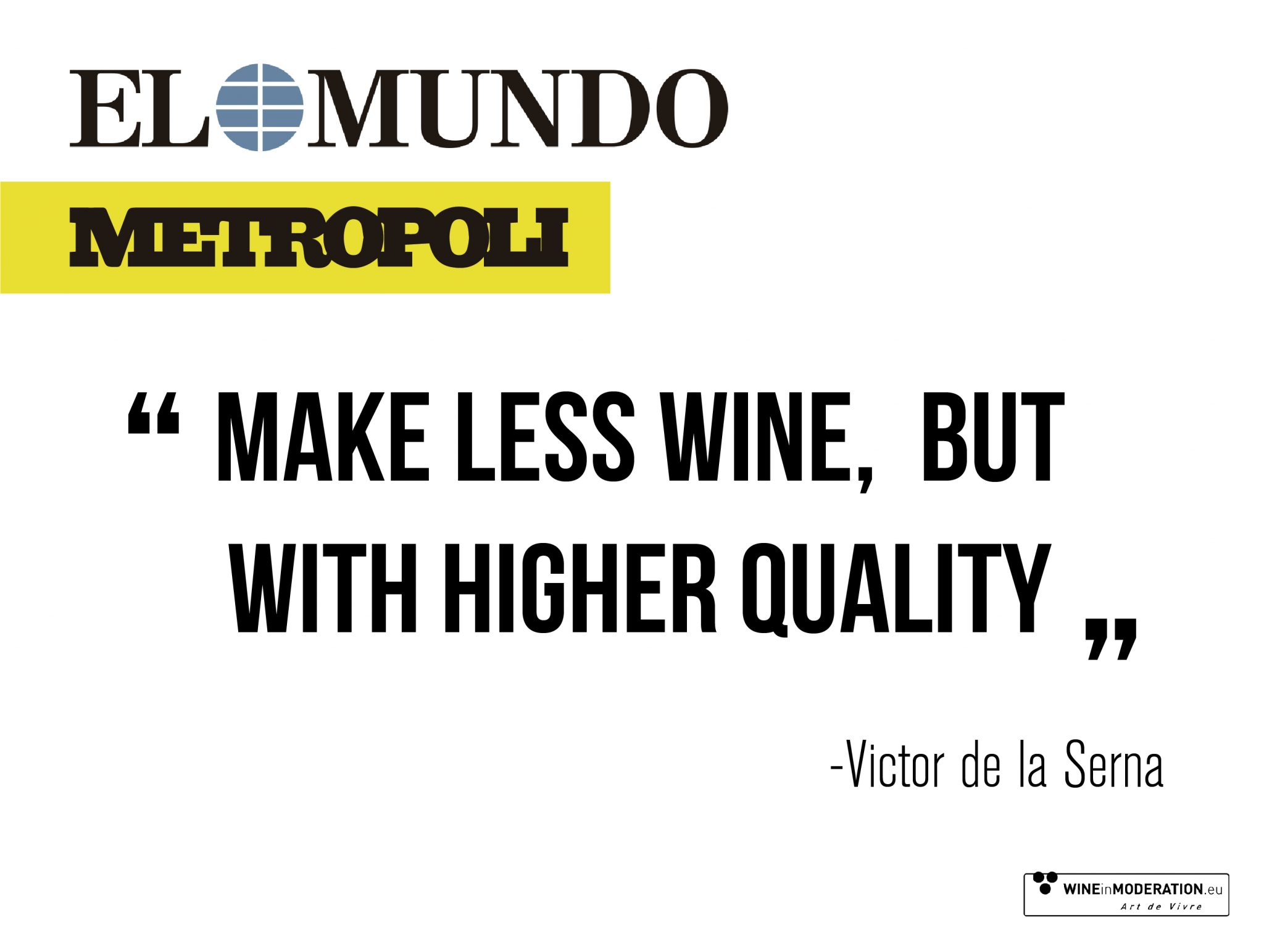 Wine tasting with Víctor de la Serna from El Mundo
