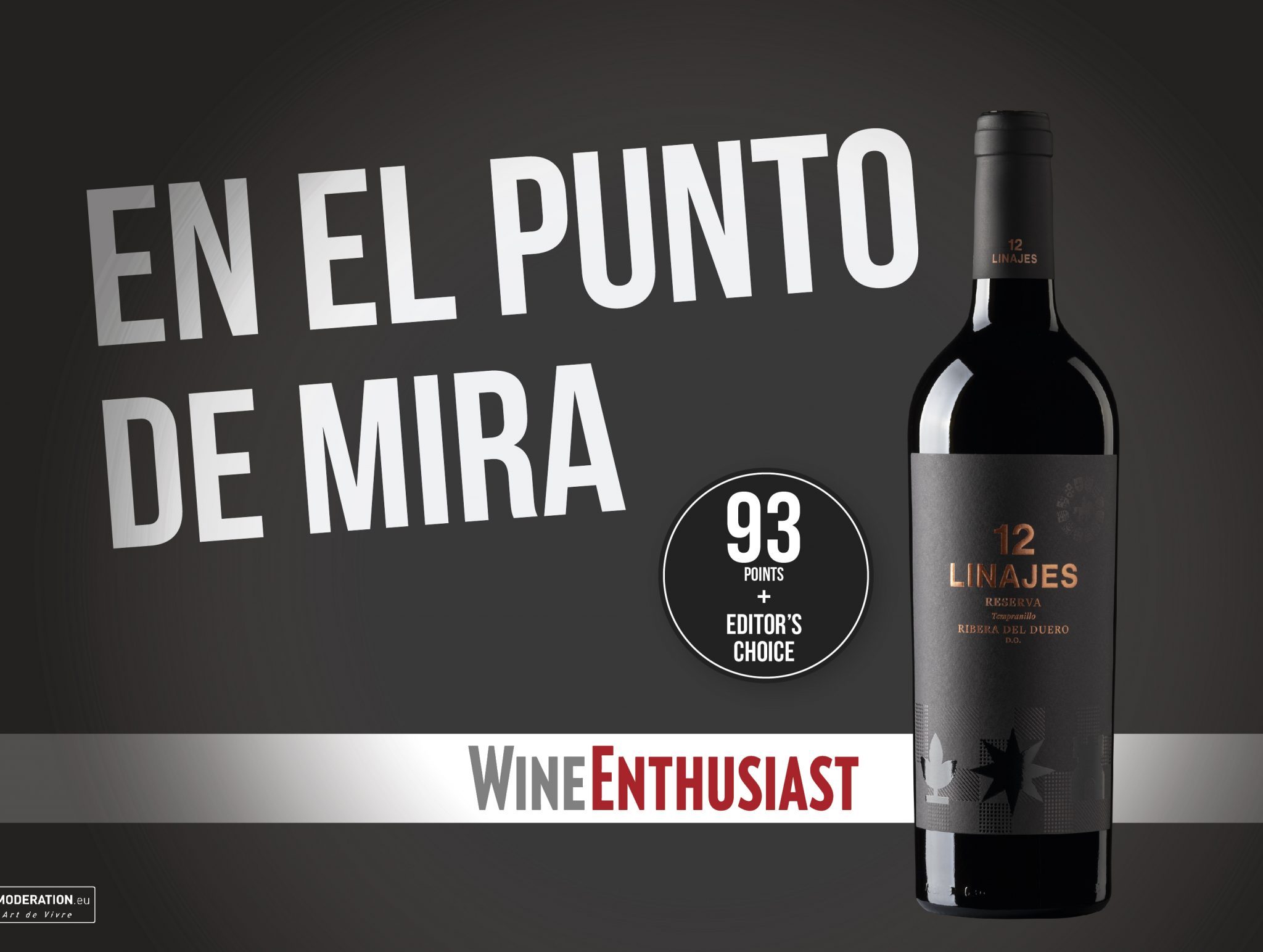 12 linajes Reserva, el vino TOP de la revista Wine Enthusiast