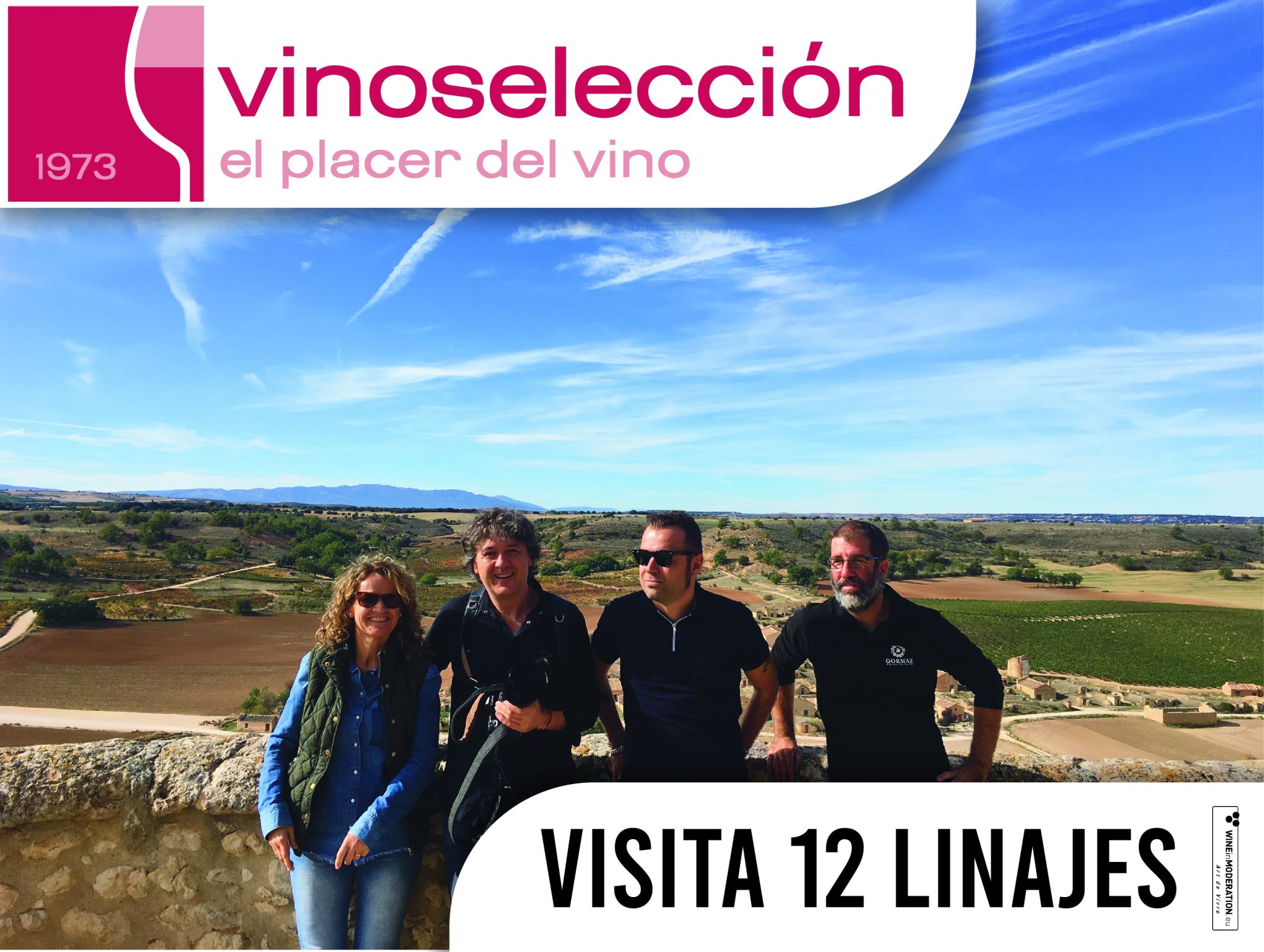 Vinoselección visita 12 Linajes