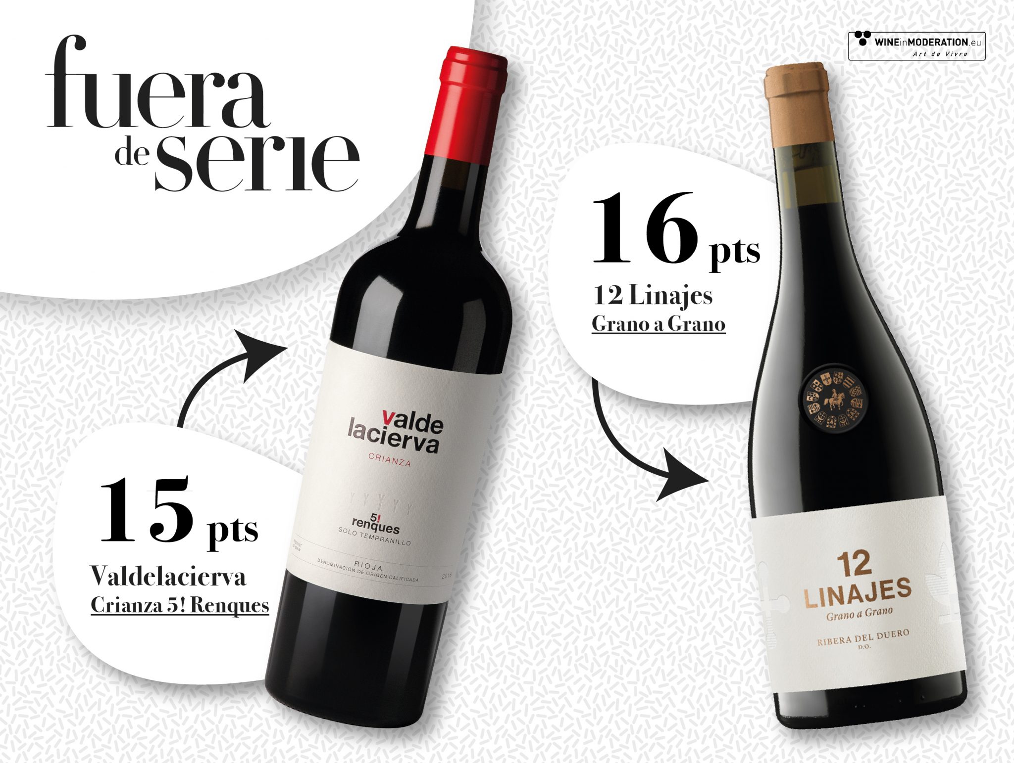 12 Linajes and Valdelacierva, the best wines of 2019