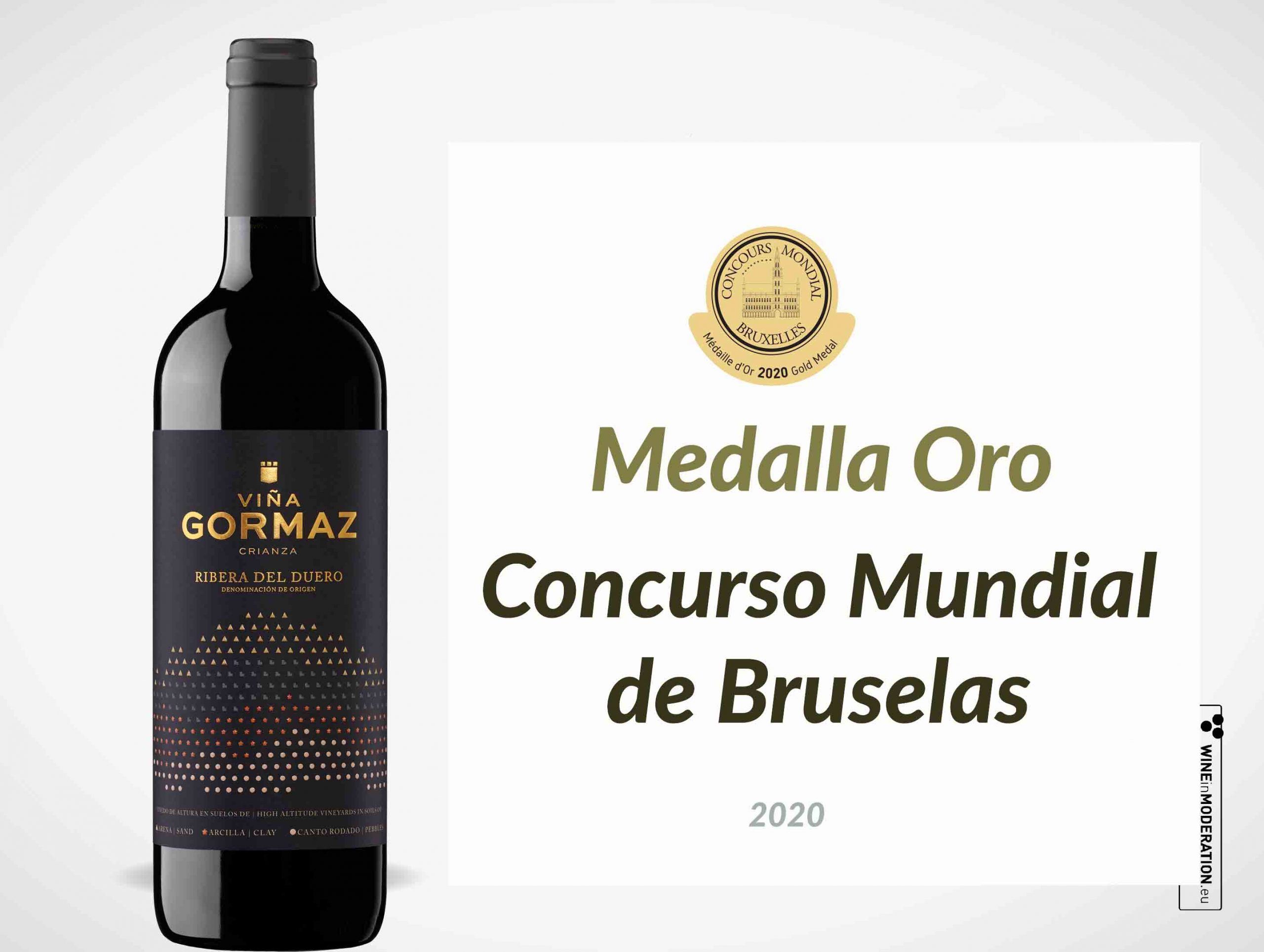 medalla oro concurso mundiial de bruselas