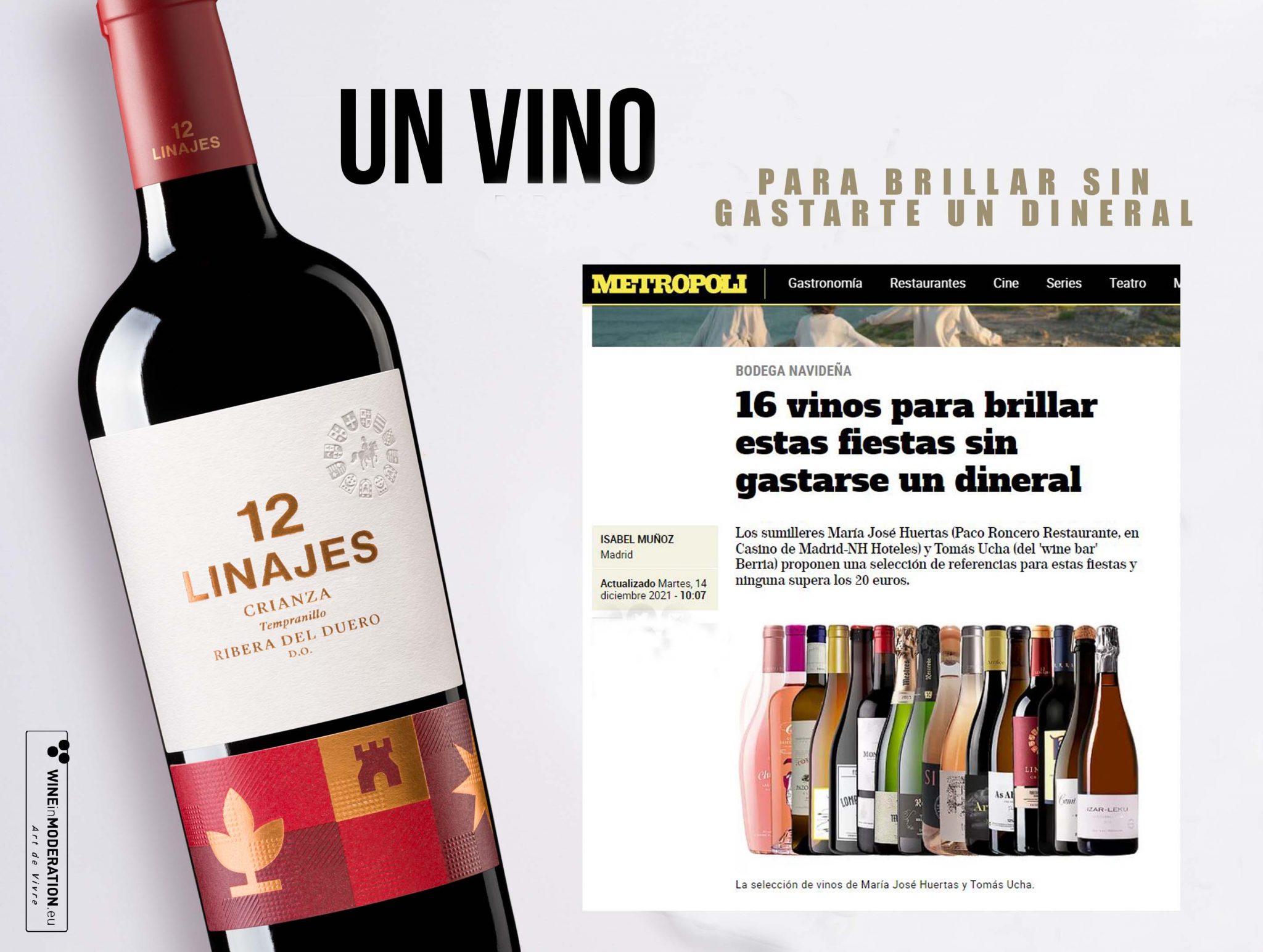 16 vinos para brillar estas fiestas sin gastarse un dineral